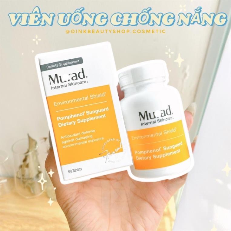 Viên Uống Chống Nắng Nội Sinh Murad Pomphenol Sunguard Dietary Supplement 60 Viên