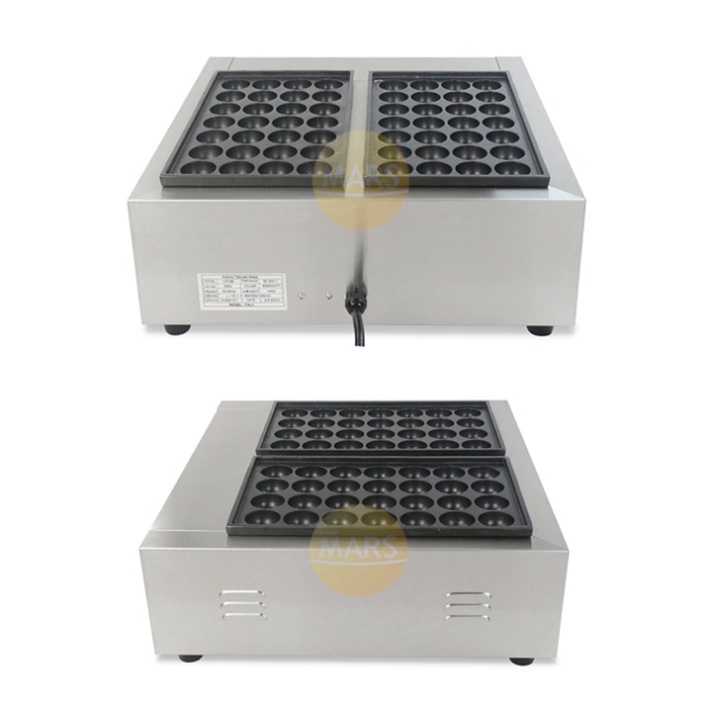 Máy làm bánh bạch tuộc takoyaki đôi 56 lỗ công nghiệp