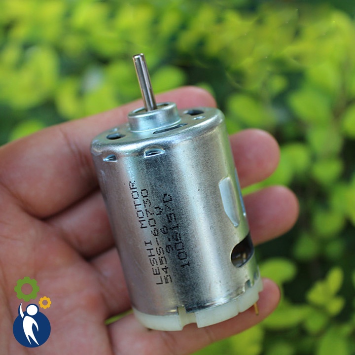 Motor 9V 50W Mã 545 21000rpm, đường kính trục 3.175mm