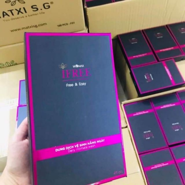 Dung dịch vệ sinh IFREE kèm nước hoa vùng kín