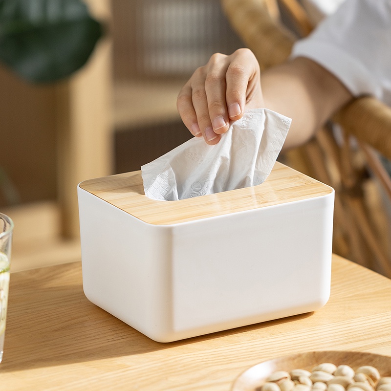 Hộp Nhựa Đựng Khăn Giấy Thiết Kế Đơn Giản