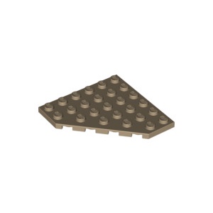 Gạch lẻ LEGO chính hãng Plate 6 x 6 without Corner