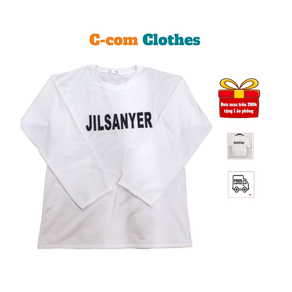 Áo Thun Nam Dài Tay Unisex. Áo thu đông trơn tay dài cổ tròn co cấp vải cotton giữ nhiệt