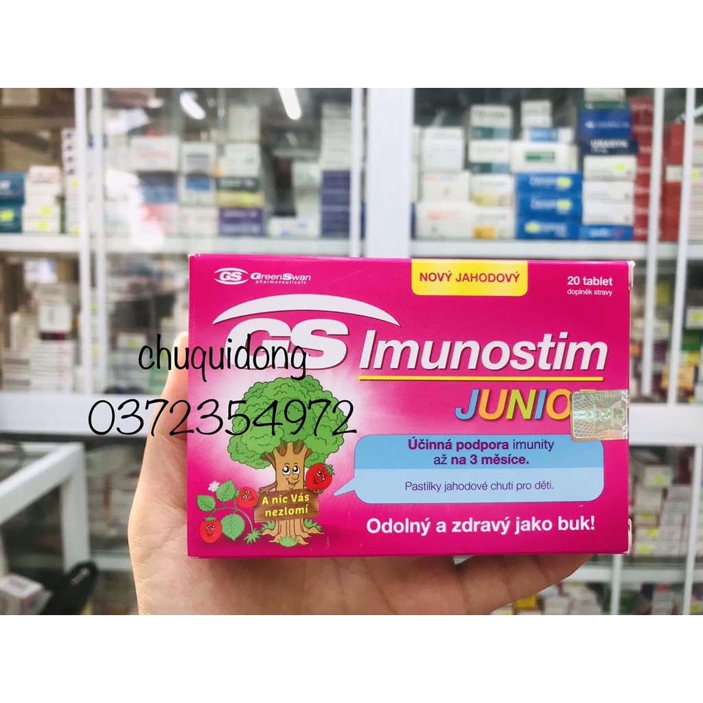 GS Imunostim Junior - Tăng cường miễn dịch và sức khỏe đường hô hấp