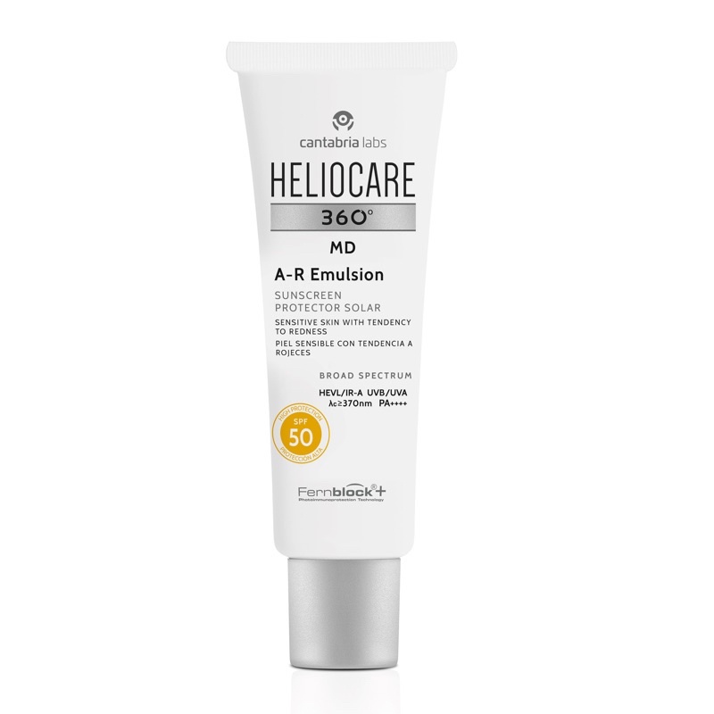 - Kem chống nắng cho da dầu mụn, nhạy cảm, treatment Heliocare A-R Emulsion