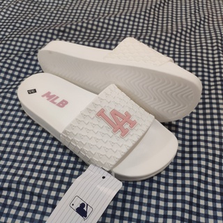 Dép quai ngang _MLB LA nam nữ cao cấp, dép lê đế cao cực êm ( full box )