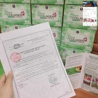 Diệp lục collagen Green
