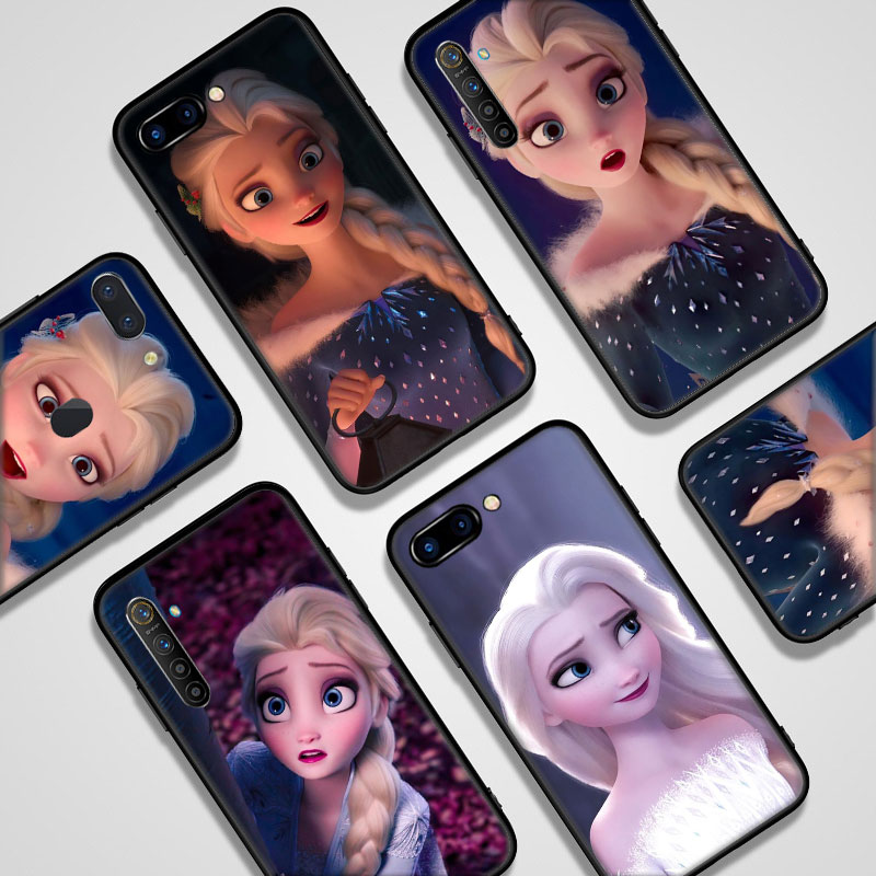 Ốp Điện Thoại Mềm Hình Anime Elsa Cho Oppo A3s A5s 7 37 39 57 59 R9s 15 17 F1 Plus Neo9