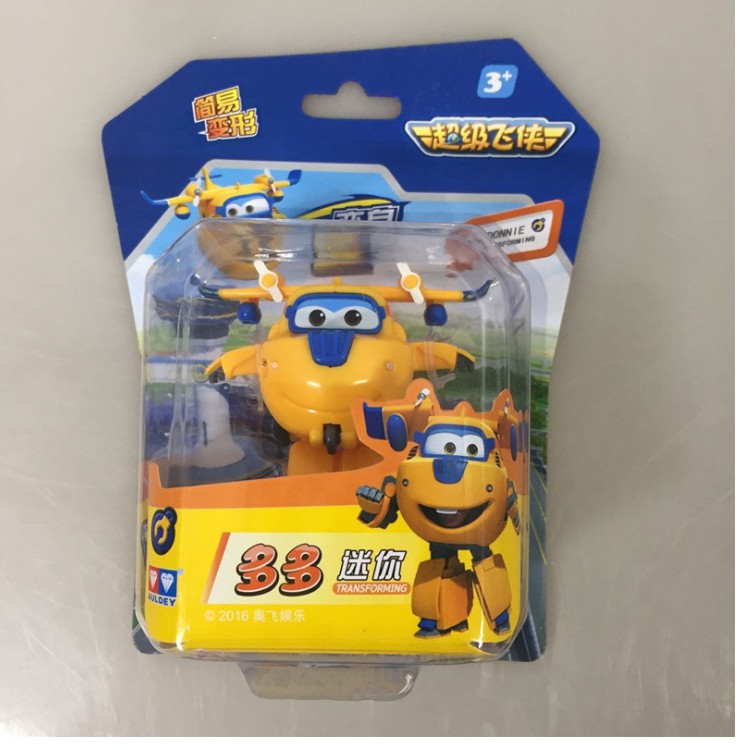 Super wings đồ chơi trẻ em mô hình Donnie Máy bay mini cỡ nhỏ Đội bay siêu đẳng