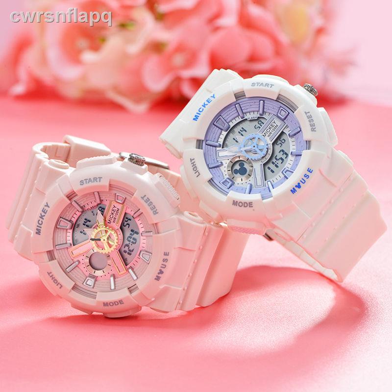 ♨Đồng hồ Disney nữ sinh phiên bản Hàn Quốc của thương hiệu đơn giản tính khí trung học trong trường đại g