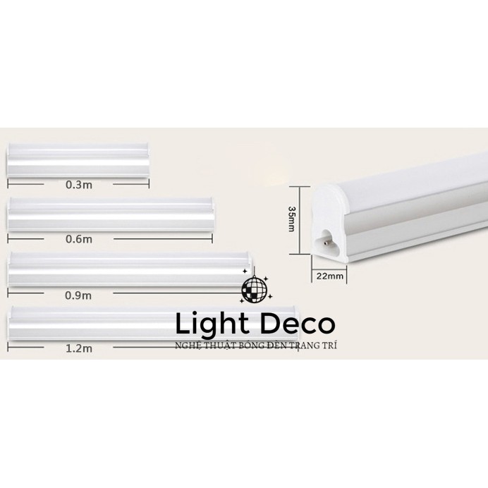 Đèn tuýp led liền máng T5 60cm 8w bảo hành 12 tháng ánh sáng trắng và vàng chuyên hắt trần chiếu sáng bể cá...