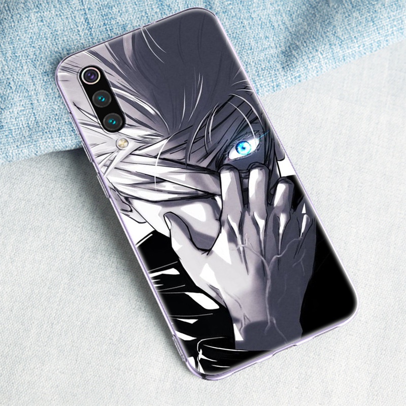 Ốp Điện Thoại Mềm Trong Suốt Hình Jujutsu Kaisen Gojo Satoru Cho Samsung Galaxy A10 / 10S / 20 / 30 / 20S / 30S / 50 / 50S / 70 /