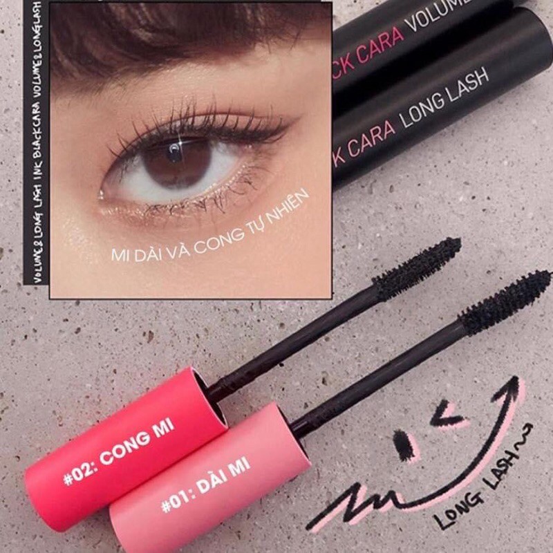 MASCARA PERIPERA INK BLACK CARA