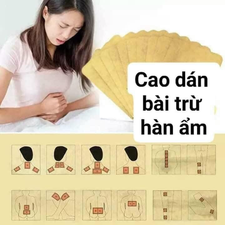 CAO DÁN NGẢI CẢI THIỆN ĐAU MỎI XƯƠNG KHỚP HÀN ẨM