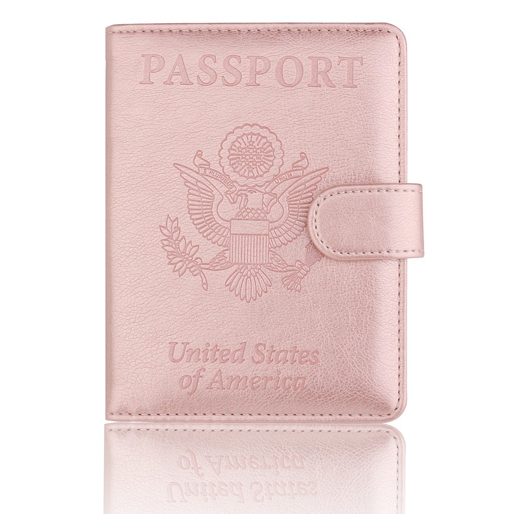 ♥♥♥Travel Hasp Passport Holder RFID Blocking Cover
