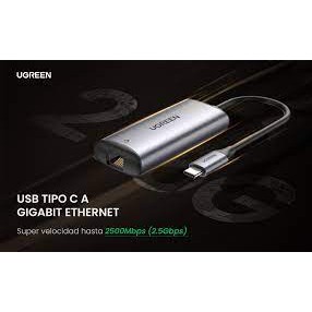 Cáp chuyển Type C sang LAN 2.5Gbps Ugreen 70446