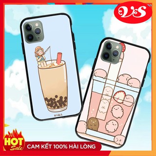 [ Hot Trend ] Ốp lưng iPhone 12 Pro Max / 12 Pro / 12 / 11 Pro Max / 11 Pro / 11 / XS Max hình Ly Trà Sữa Cute 01