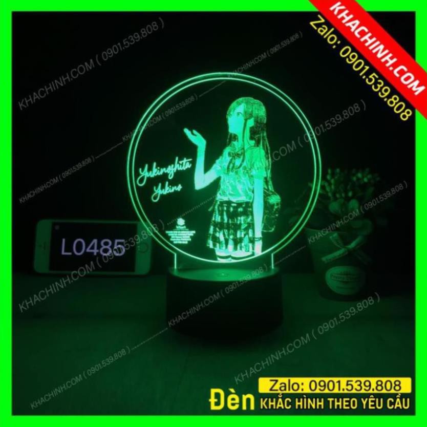 Đèn khắc laser Yukinoshita Yukino Mẫu L0485 -B Nhận làm theo yêu cầu