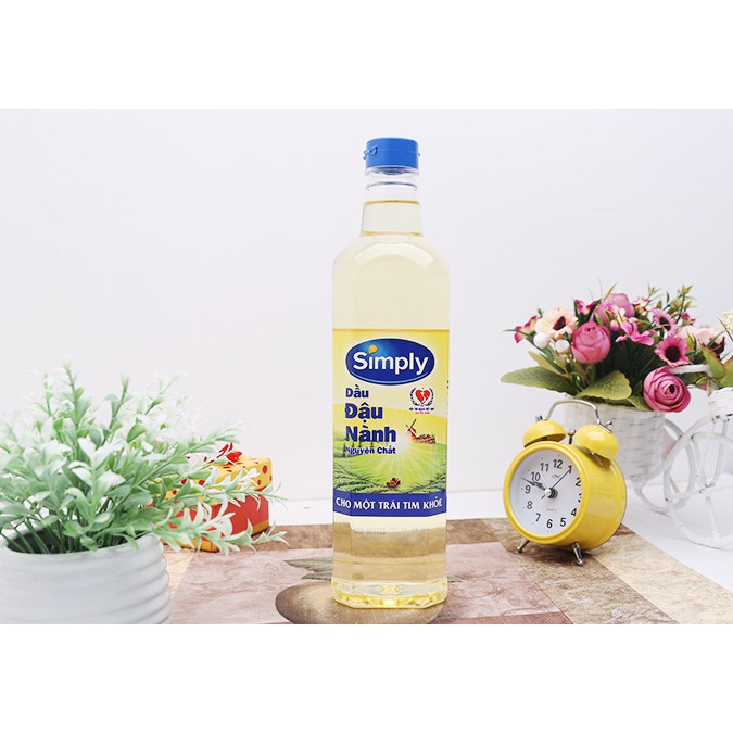 [PHIÊN BẢN MỚI] Dầu đậu nành SImply 1L.