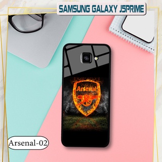 Ốp đội bóng Samsung Galaxy J5 Prime - Lưng kính cường lực