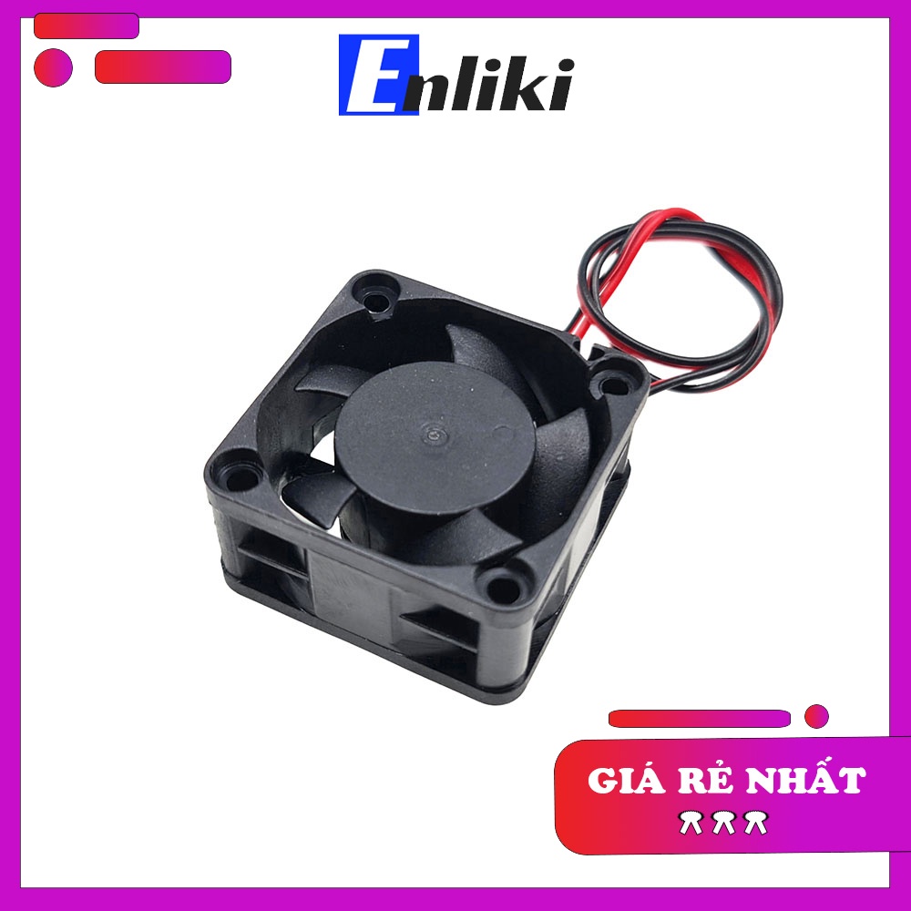 Quạt tản nhiệt kích thước 4x4x2cm 12V 0.25A