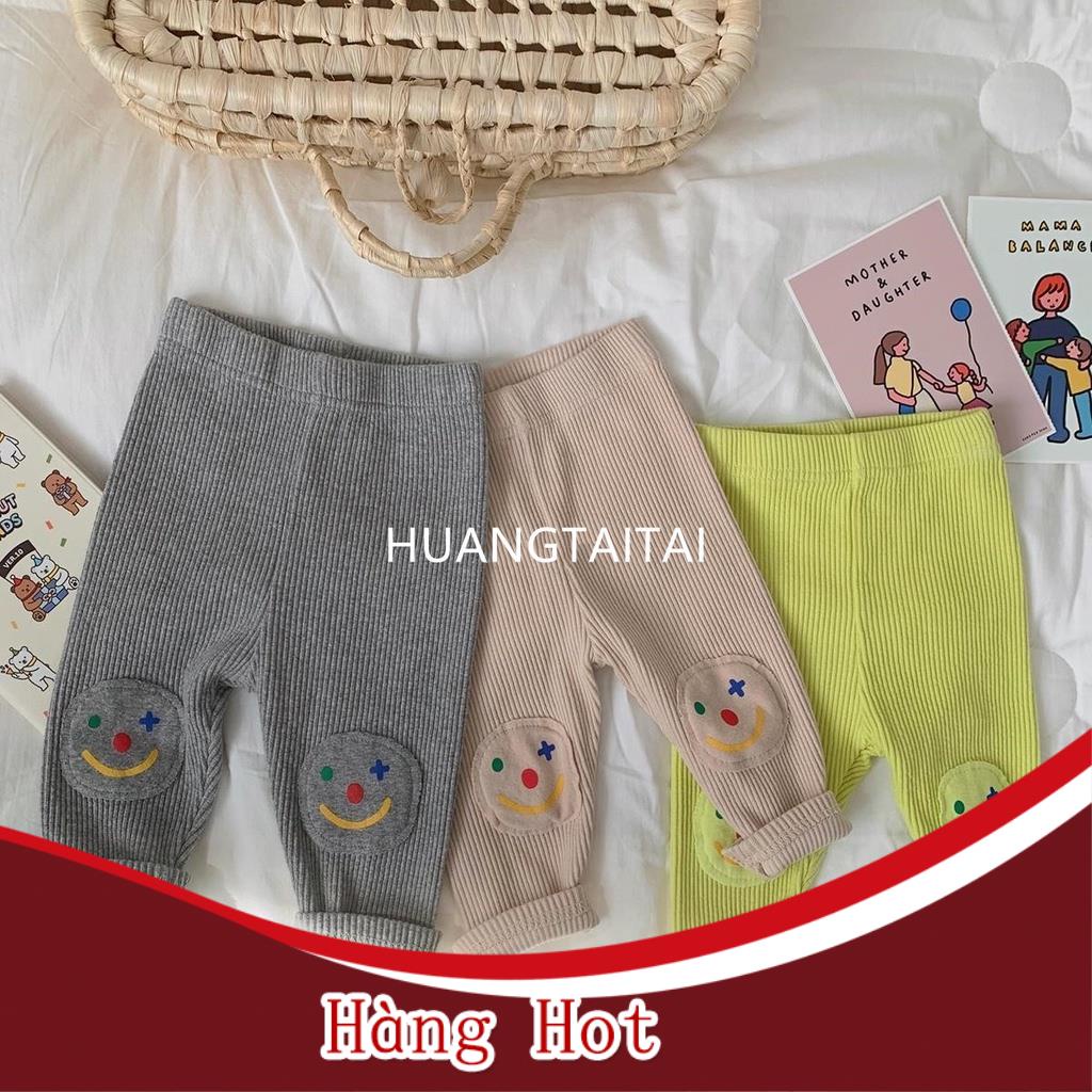 Quần Legging In Hình Mặt Chú Hề Cho Bé