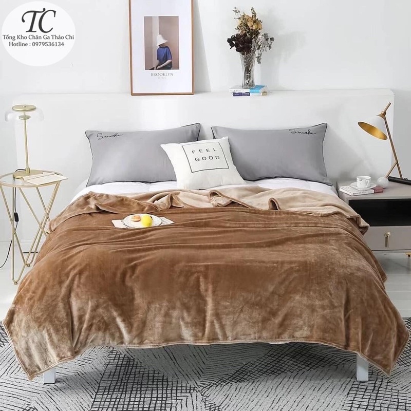 🌼 Chăn Lông Thỏ Blanket- Hàng Loại 1 Kèm Túi Xách- Siêu Mềm Mịn- Kích Thước 2m x 2m3 🌼