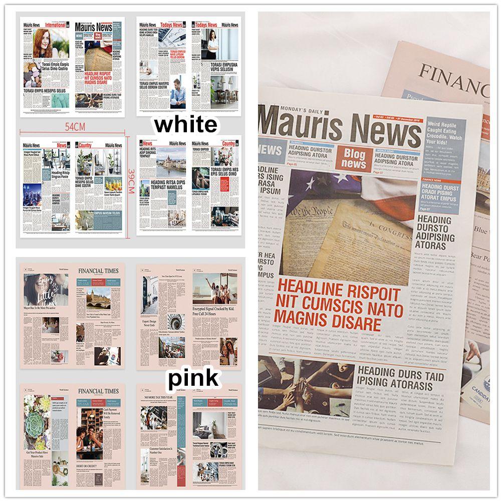 Set 2 Tờ Giấy Màu Cầu Vồng Làm Đạo Cụ Chụp Ảnh Phong Cách Retro