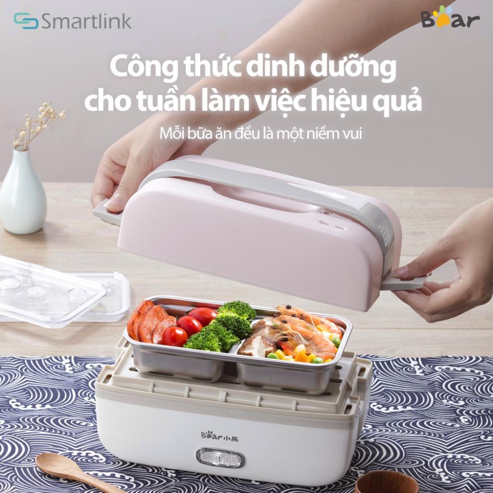 Hộp cơm cắm điện Bear, Hộp cơm giữ nhiệt Bear DFH-B10J2 thông mình chính hãng bảo hành 18 tháng