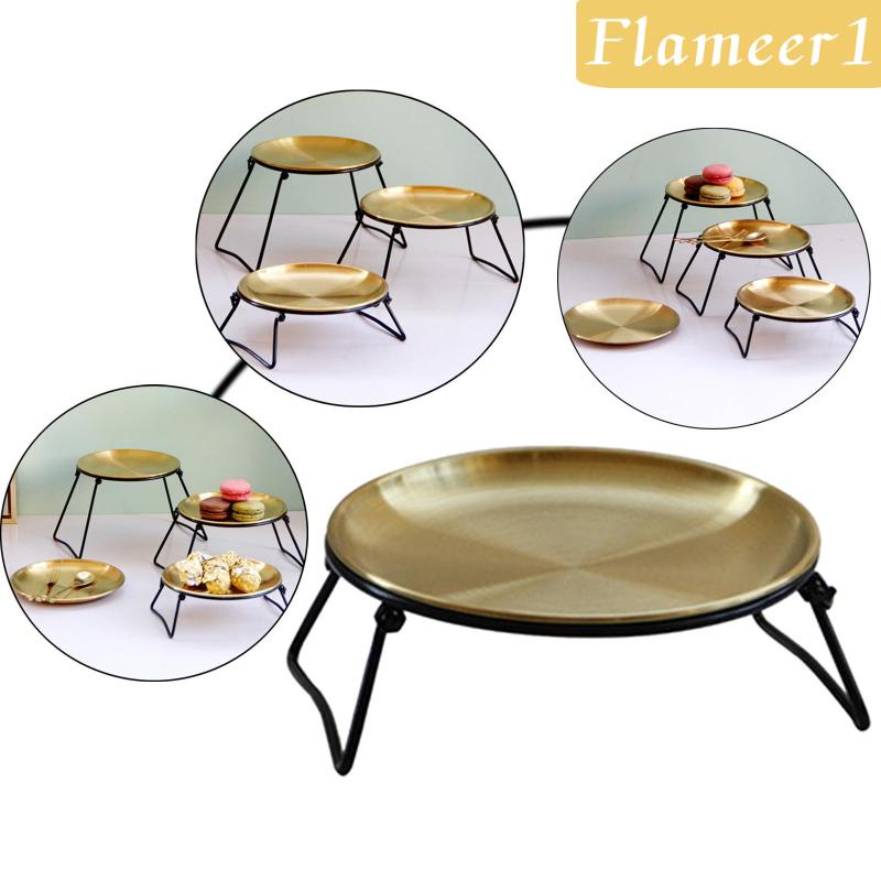 [Flameameer1] Khay Đựng Bánh Kem Trang Trí Phòng Khách Quầy Bartop