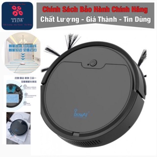 |THW-HN|(Bảo Hành 1 Đổi 1) Robot Bowai Hút bụi, Quét Nhà , Lau Nhà thông minh sử dụng App điều khiển