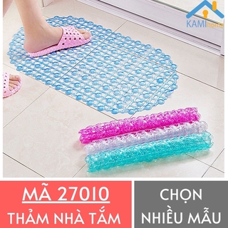 Thảm trải sàn Nhà tắm chống trơn trượt Oval 60*35cm mã 27010