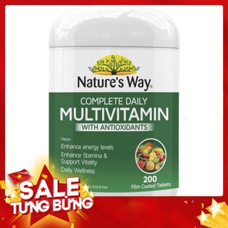 Vitamin Tổng Hợp [Úc] Nature’s Way Complete Daily Multivitamin – 200 Viên