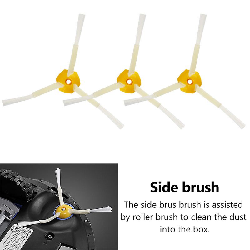 Bộ phụ kiện lọc và chổi thay thế cho máy hút bụi Irobot Roomba 700 760 770 780 790