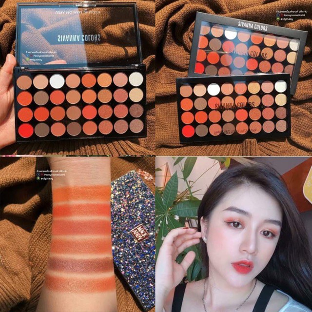 Phân Mắt Thái Lan 32 Ô Sivanna Ultra Pro Makeup Palette HF372 [Mẫu Mới]