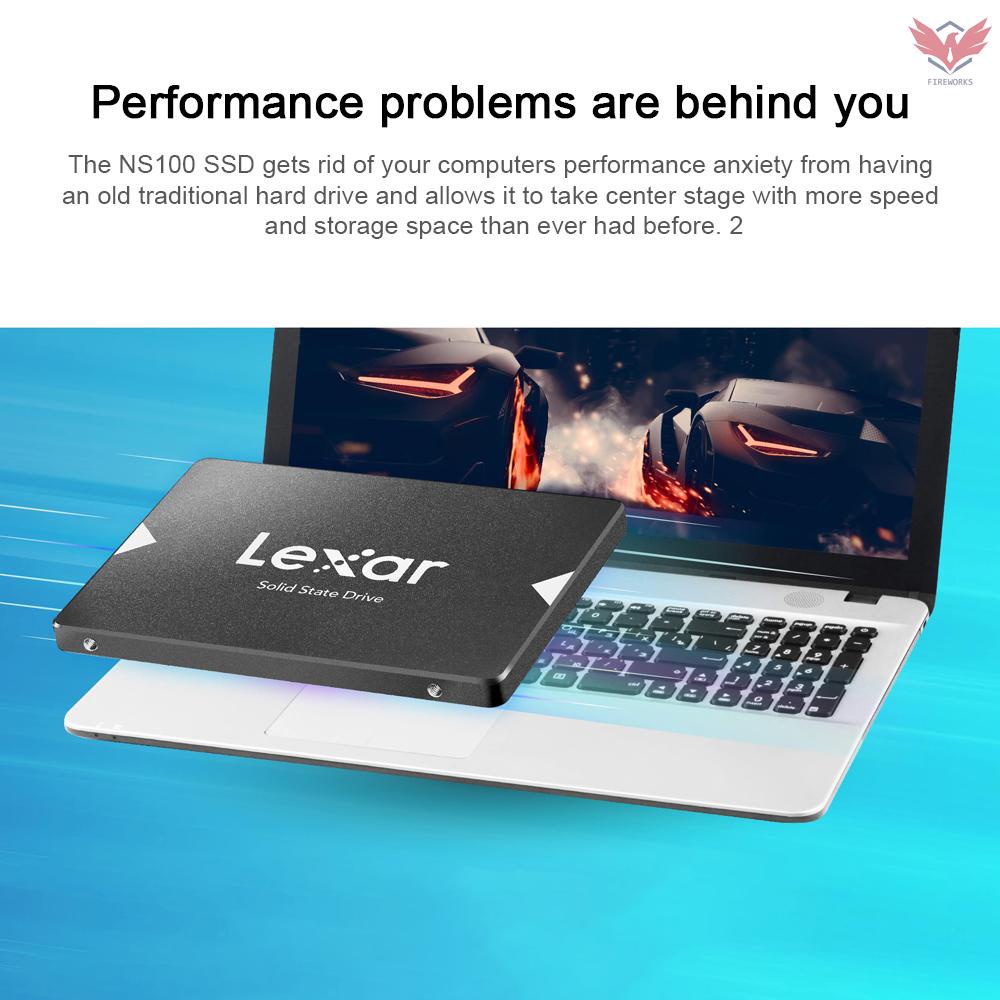 Ổ Cứng Ssd Fir Lexar Ns100 2.5 "Sata Iii (6Gb / S) 128gb Tốc Độ Cao | BigBuy360 - bigbuy360.vn