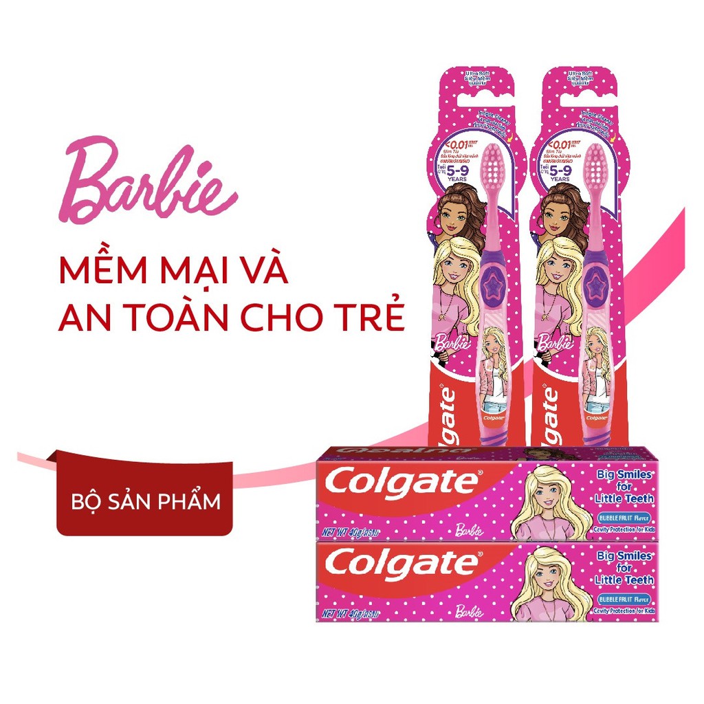 Bàn chải đánh răng- kem đánh răng trẻ em colgate