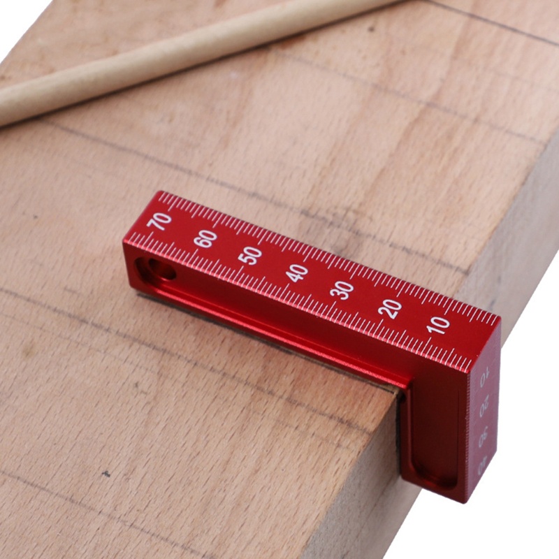 Thước Định Vị 90 Độ Bằng Hợp Kim Nhôm Chuyên Dụng Cho Chế Biến Gỗ