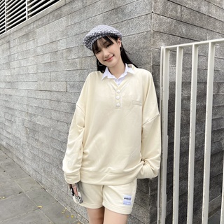 WHITE SON BASEBALL SWEATER VANI
