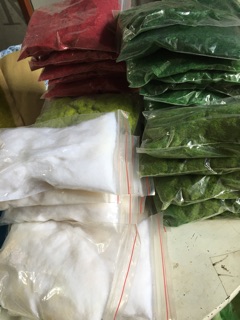 Bột cỏ nhung làm thảm mô hình 10g