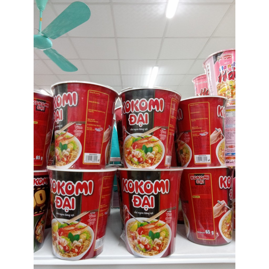 Mì tôm Kokomi đại cốc (ly)- 65g - thơm ngon