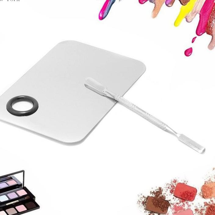 (hàng Mới Về) Bảng Phấn Mắt Trang Điểm Kèm Dụng Cụ Trộn Tiện Lợi | BigBuy360 - bigbuy360.vn