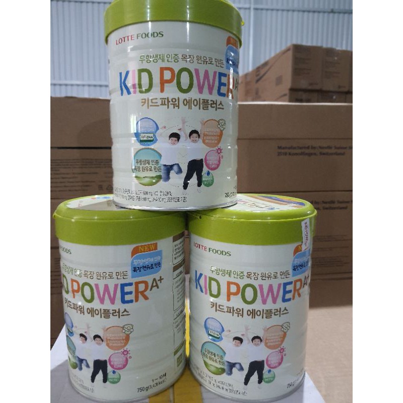 Sữa tăng chiều cao Kidpower hàn quốc 800g