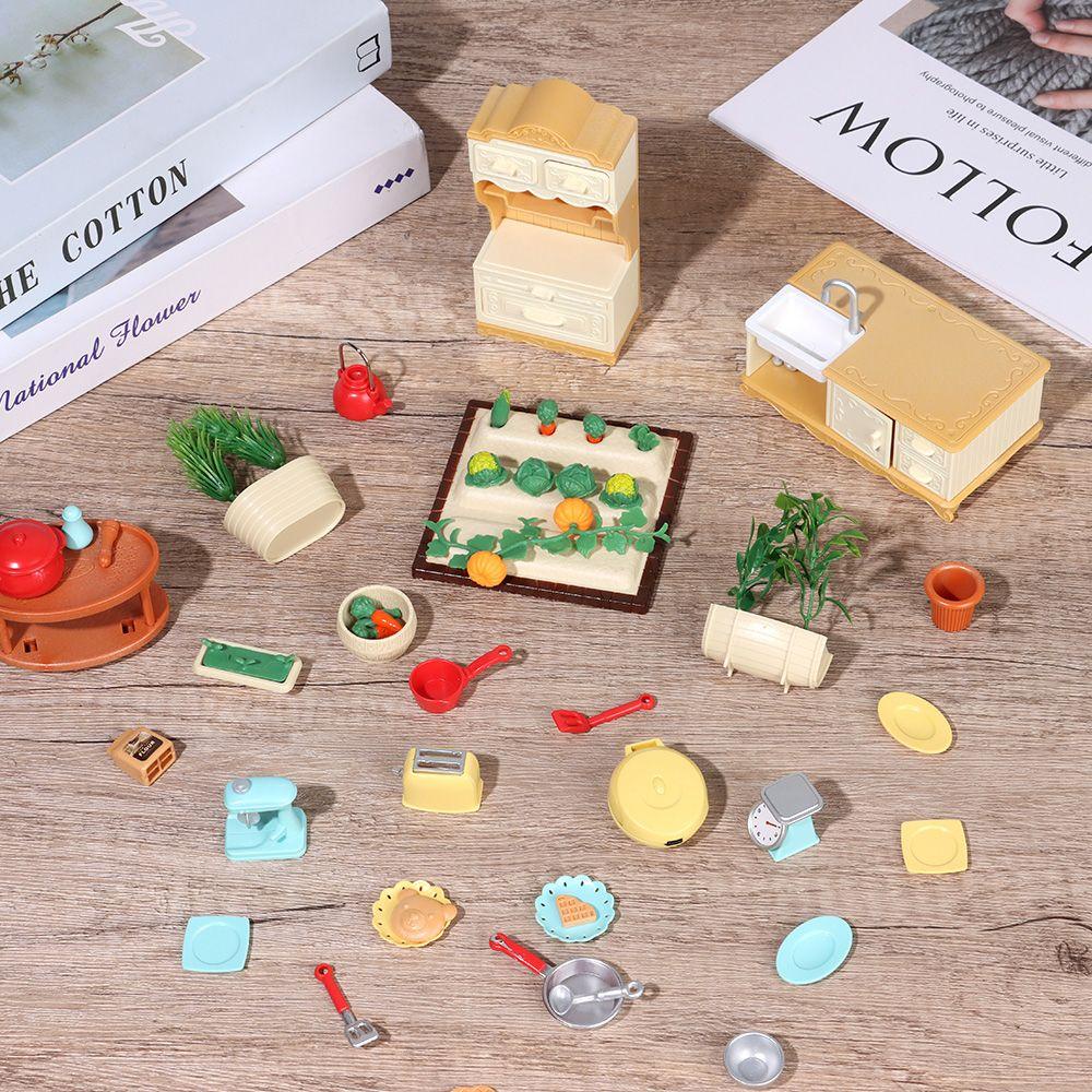 DIACHAVN Mô Hình Nội Thất Xinh Xắn Cho Nhà Búp Bê