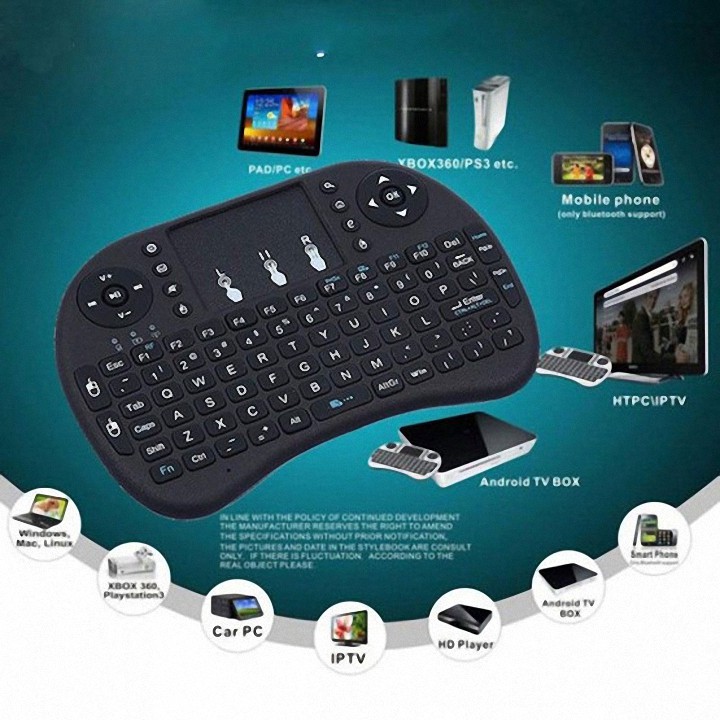 Chuột Bay Kiêm Bàn Phím Không Dây UKB-500RK Cho Android TV Box