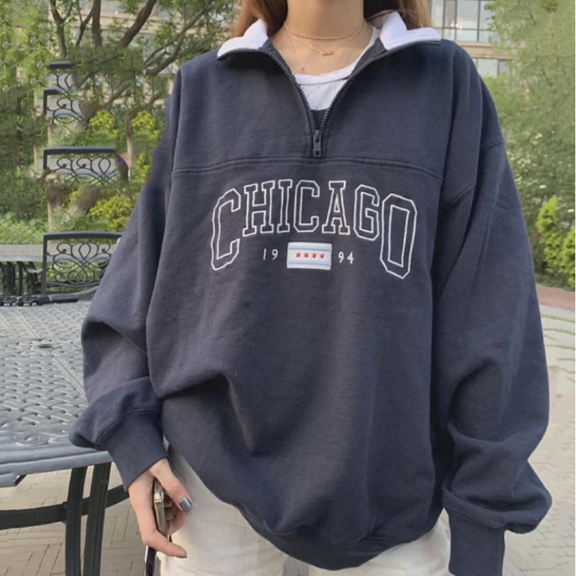Áo nỉ CHICAGO 1994 [Brandy Melville]