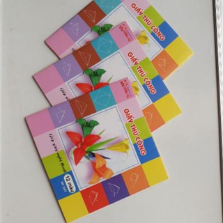 Giấy thủ công 12 màu