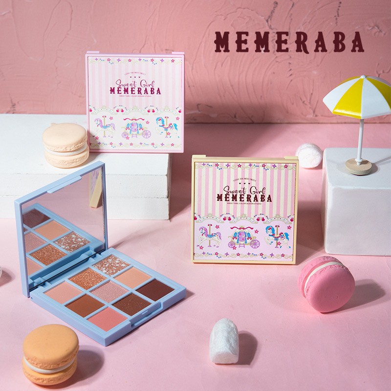 [MEMERABA] Bảng mắt 9 ô Memeraba Dream Soft Fog (MB042)