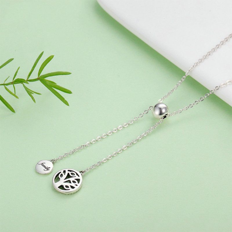 BTF 925 Sterling Silver Fashion Choker Pendant Necklace For Women Party FINE Jewelry Birthday Gift