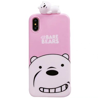 Ốp DẺO MỊN GẮN THÚ CHO IPHONE XS MAX - Siêu xinh, siêu kute